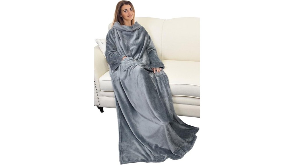 cozy portable wearable blanket