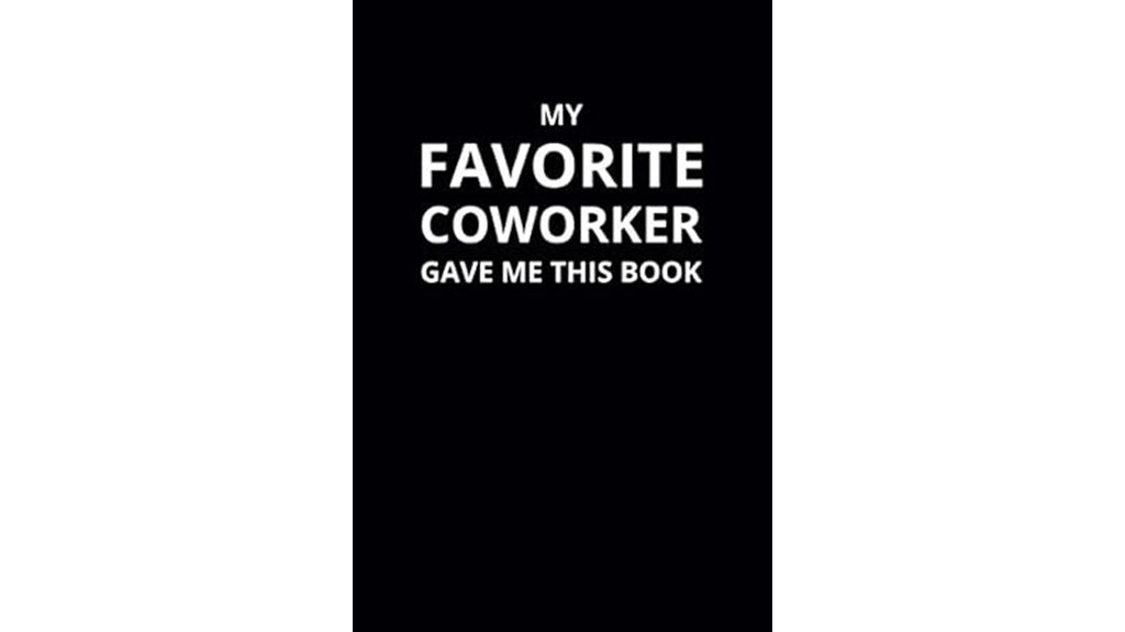 funny office gift notebook