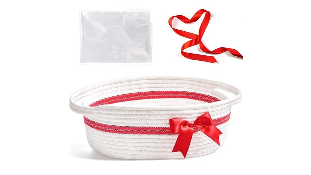 gift basket with handles