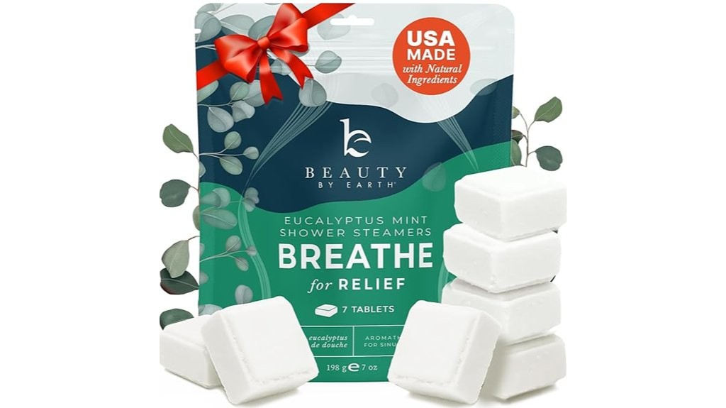 natural eucalyptus shower steamers