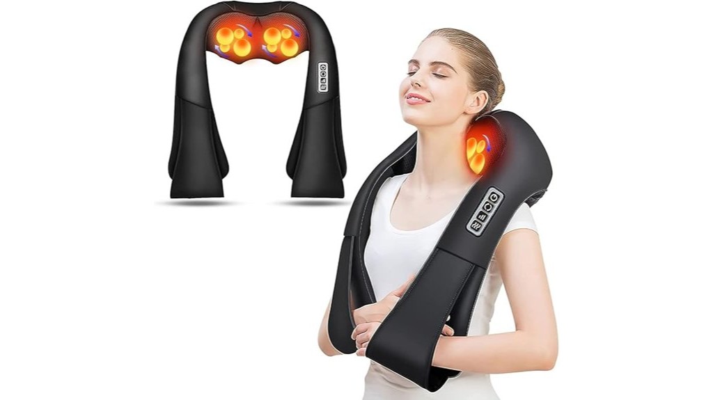 shiatsu massager for relief