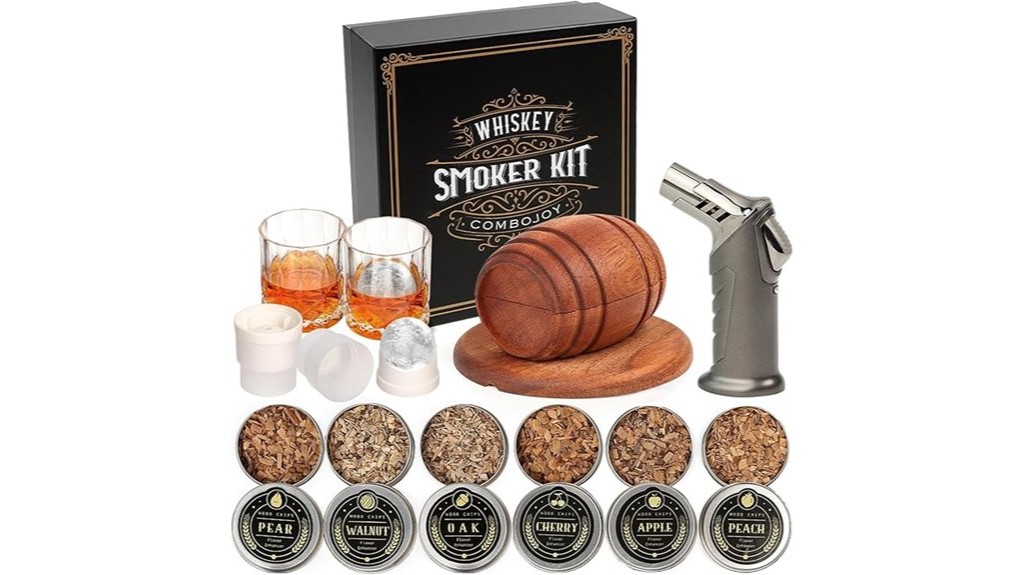 whiskey infusion smoking kit