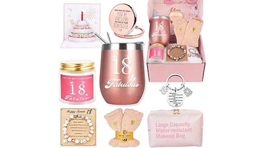 18th birthday gift basket