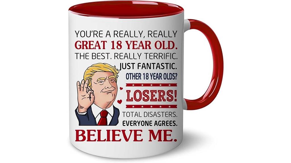 18th birthday mug gift