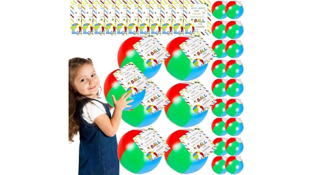 48 student gift beachballs