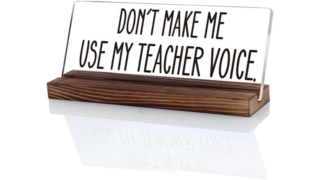 amusing educator desk accessory