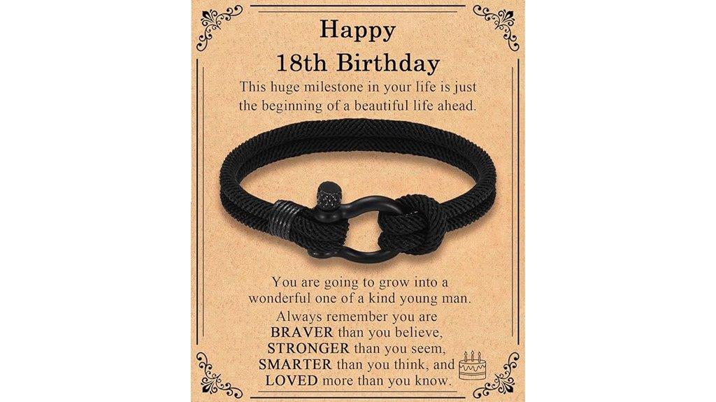 birthday bracelet for boys