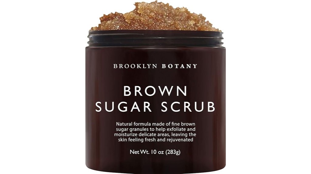 brown sugar exfoliating scrub