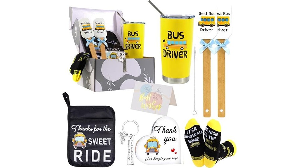 bus driver gift set
