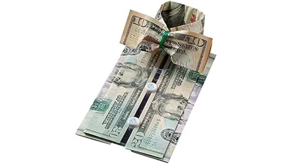 cash folding formal wear