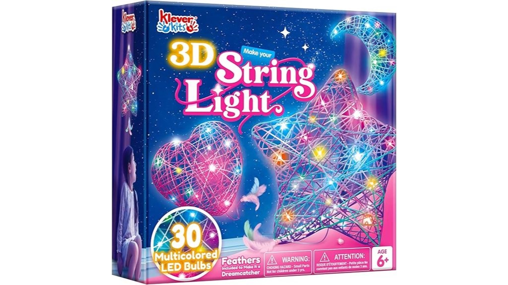 creative 3d string art