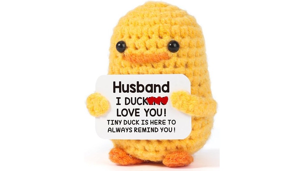 crochet duck birthday gift