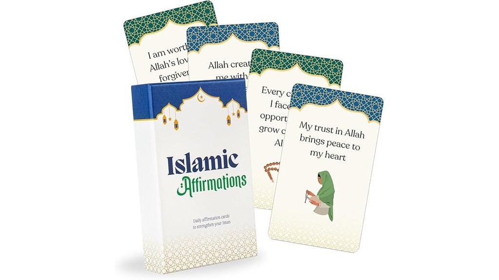 daily islamic affirmation cards