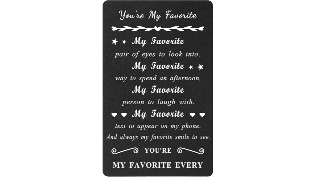 favorite wallet card gift