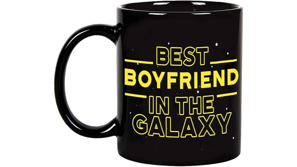 galaxy themed coffee mug