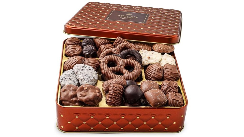 gourmet chocolate snack gift