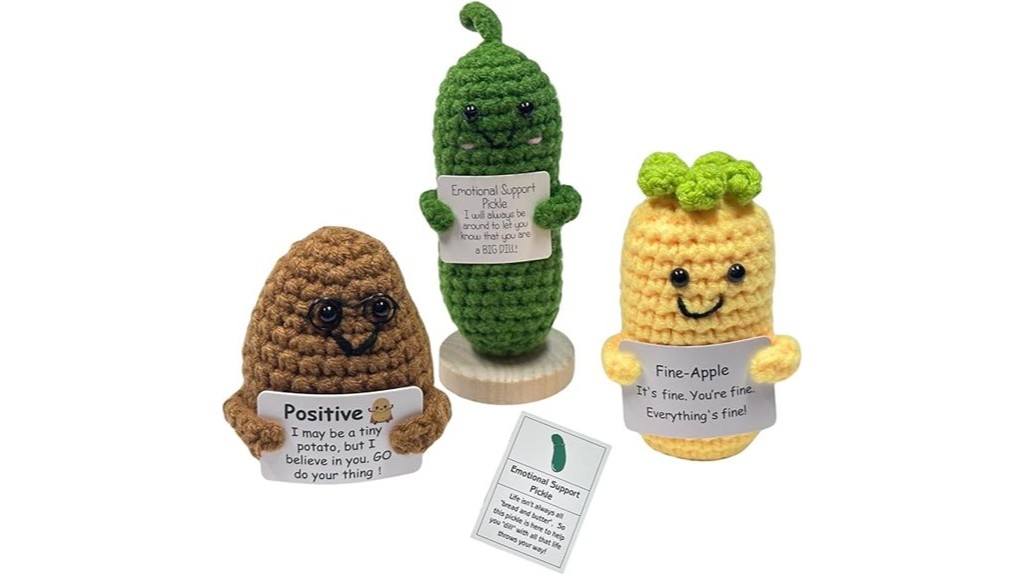 handmade crochet emotional support