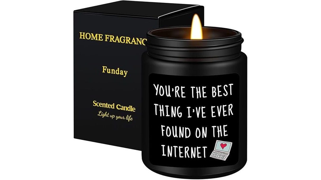 masculine scented candle gift