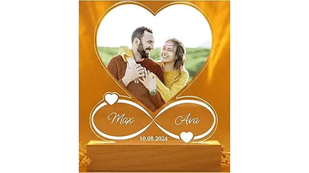 personalized led photo frame