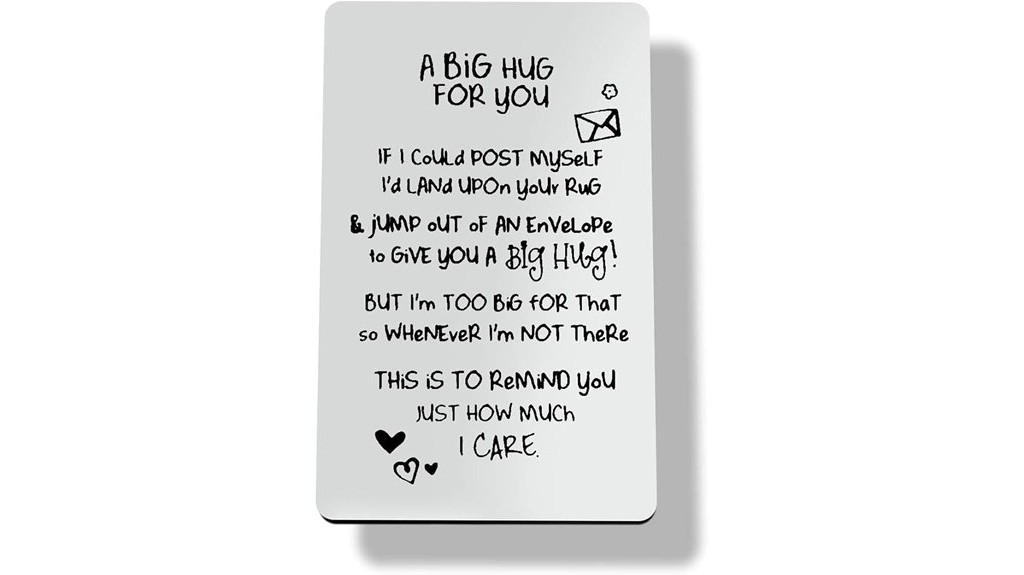 personalized metal wallet inserts