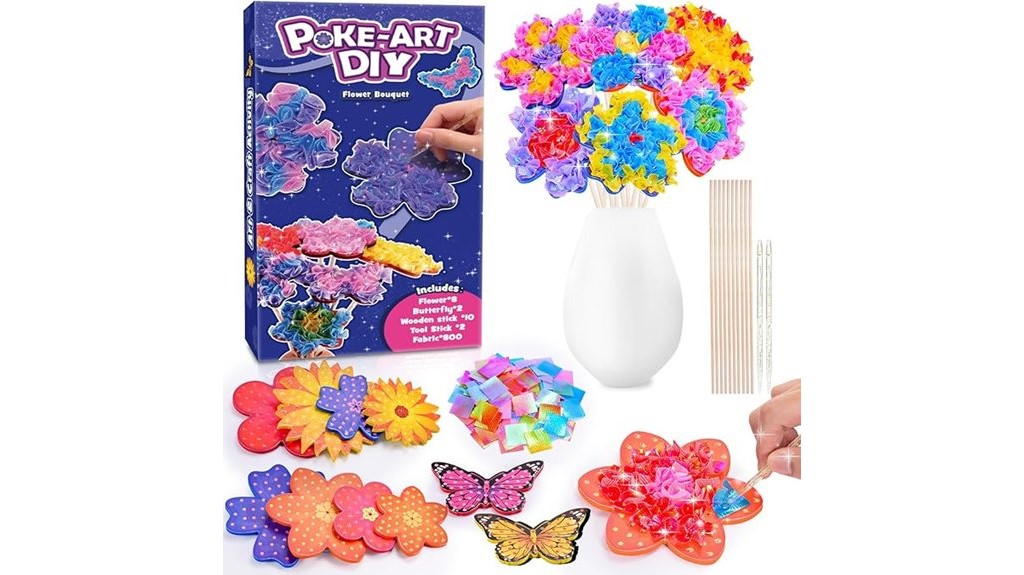 poke in flower bouquet kit
