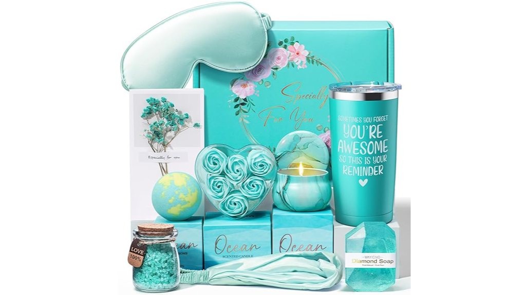 spa gift basket for women