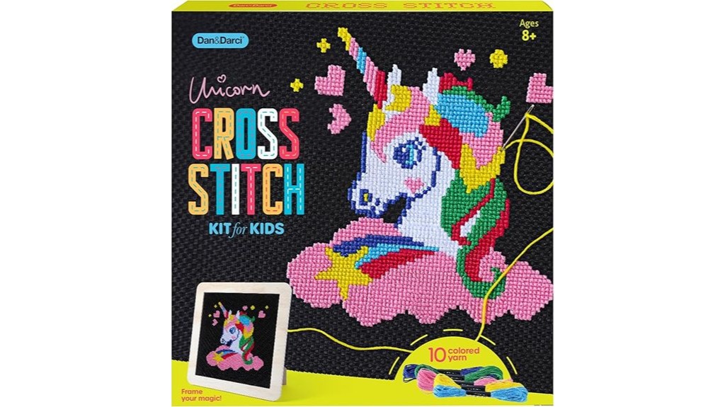 unicorn cross stitch kit