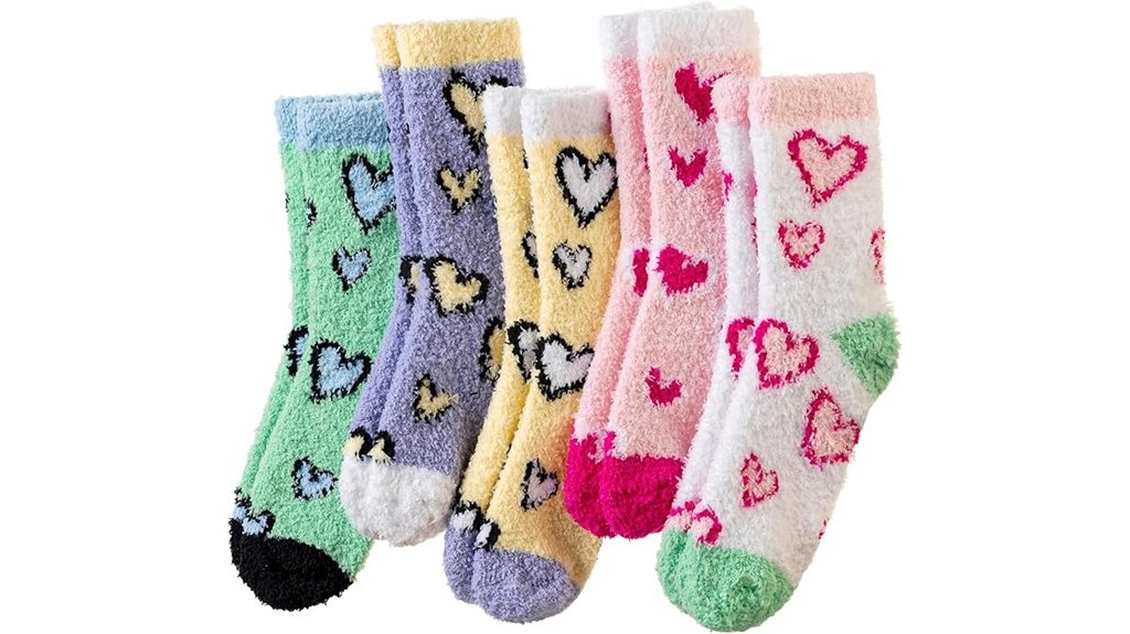 warm fuzzy winter socks